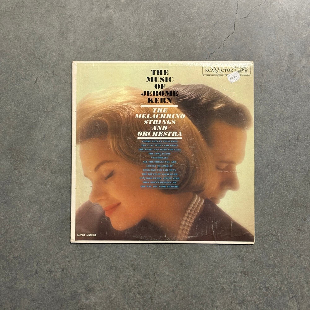 Jerome Kern Melachrino Strings Orchestra Vinyl LP RCA Victor LPM-2283